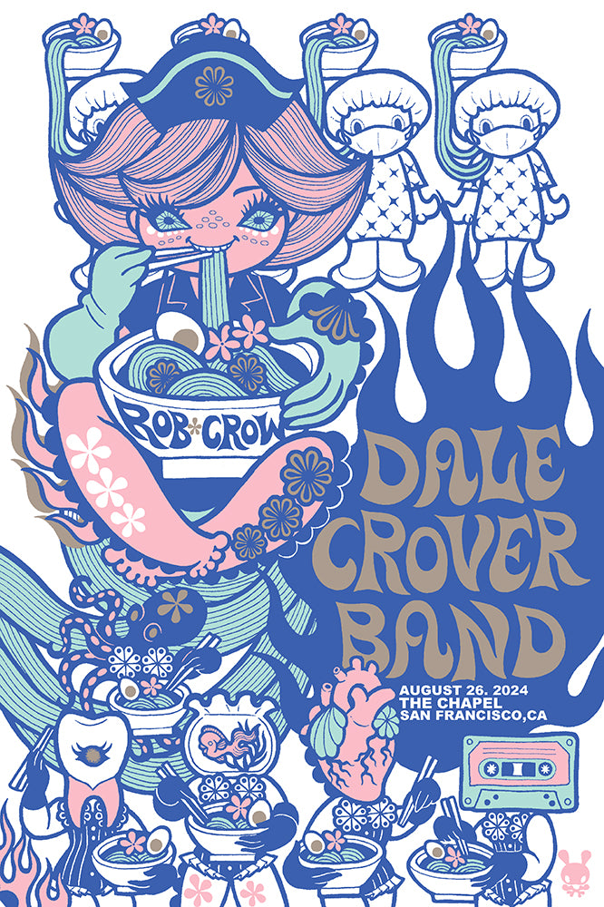 DALE CROVER BAND / ROB CROW - SF 2024 by Junko Mizuno