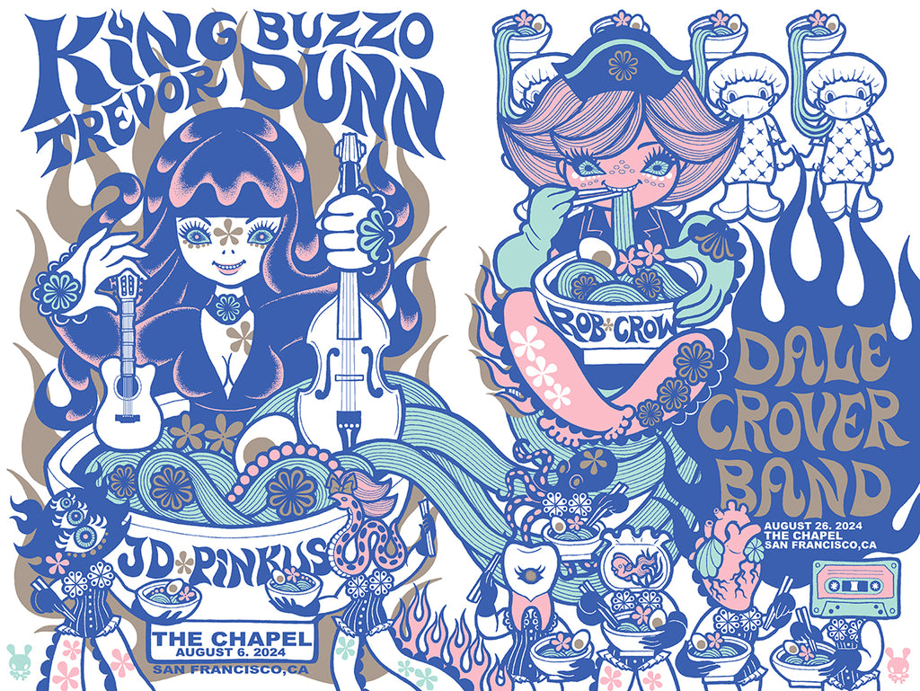 KING DUNN / DALE CROVER BAND - SF 2024 by Junko Mizuno (uncut)