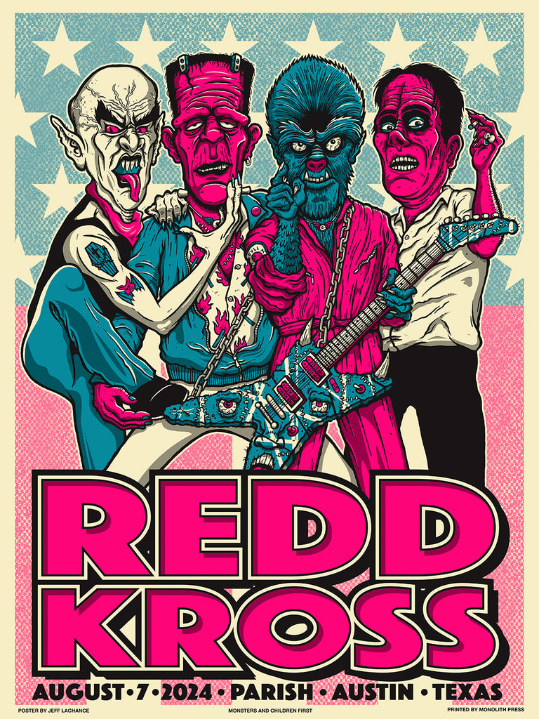 REDD KROSS - Austin 2024 by Jeff LaChance